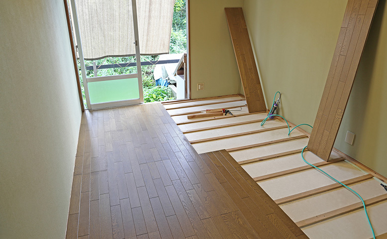 中古住宅の床下に断熱材を後付けするリフォーム方法