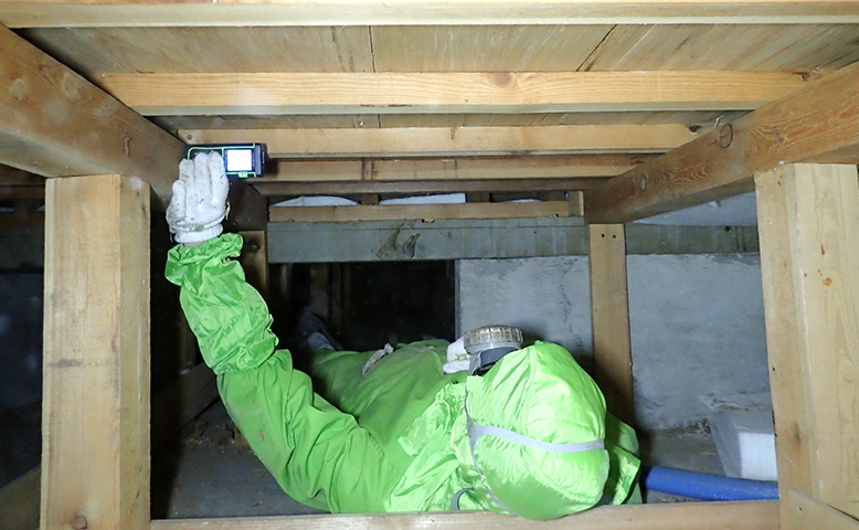 床下の調査依頼・見積もり