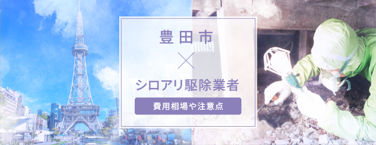 豊田市✕シロアリ駆除 駆除費用の相場や注意点