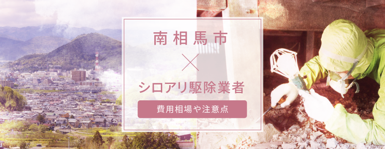 南相馬市✕シロアリ駆除 駆除費用の相場や注意点