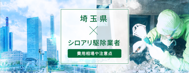 埼玉 ✕ シロアリ駆除|駆除費用の相場や注意点