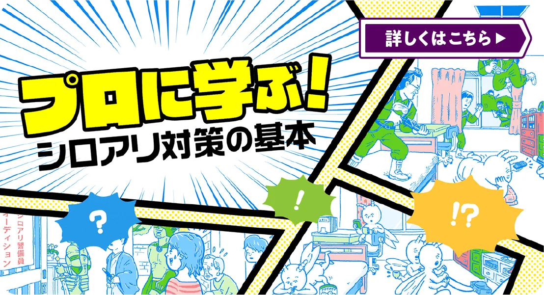 プロに学ぶ！シロアリ対策の基本